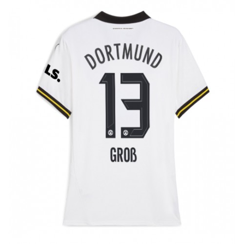 Fotballdrakt Dame Borussia Dortmund Pascal Gross #13 Tredjedrakt 2024-25 Kortermet